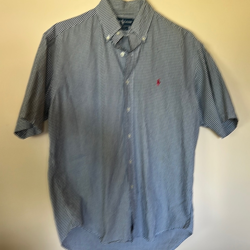 Ralph Lauren Blue Label Casual Button Down Shirt Classic Fit